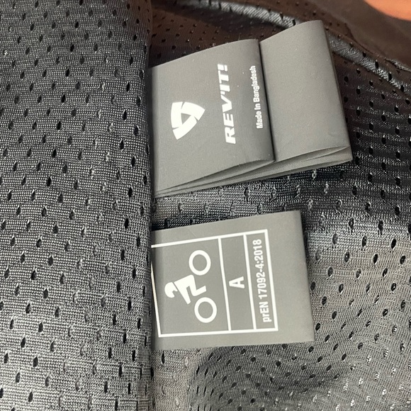 Slightly Used Black REV’IT Jacket Eclipse XL - Picture 11 of 14